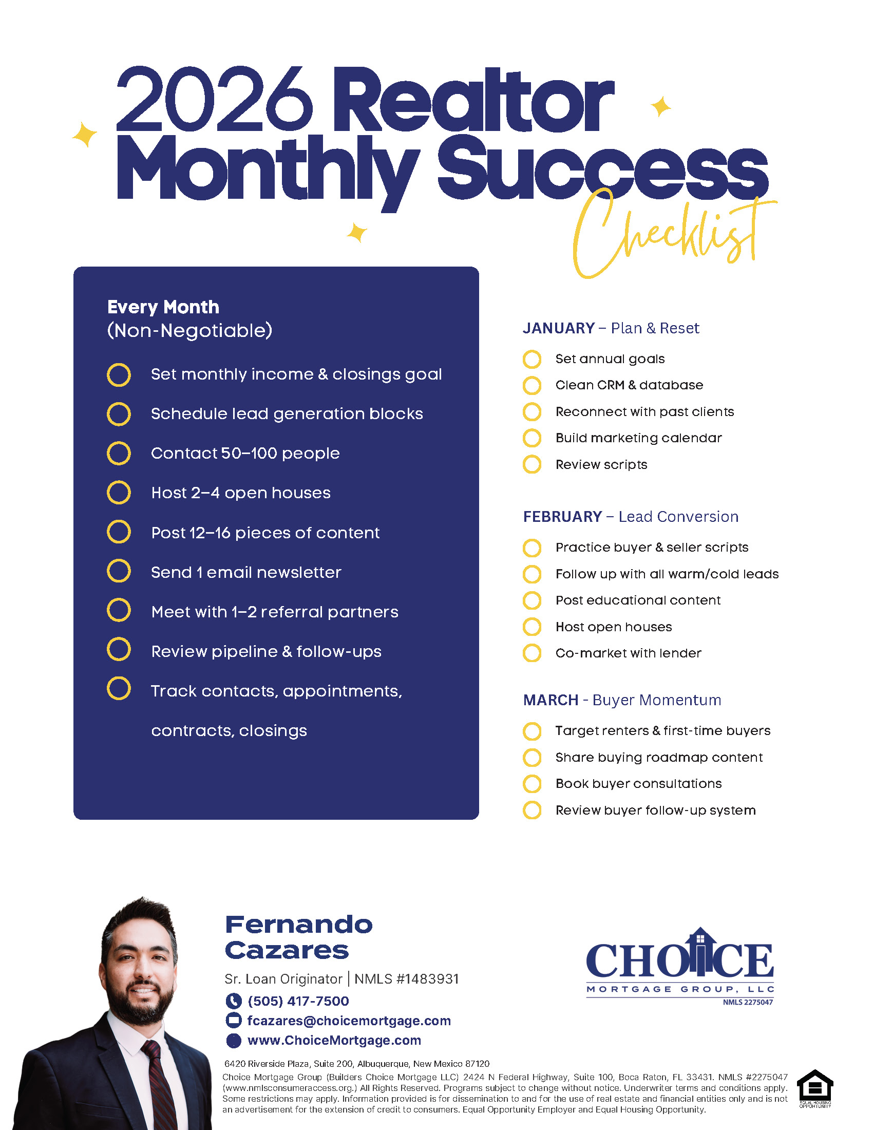 2026 Realtor Checklist_Page_1