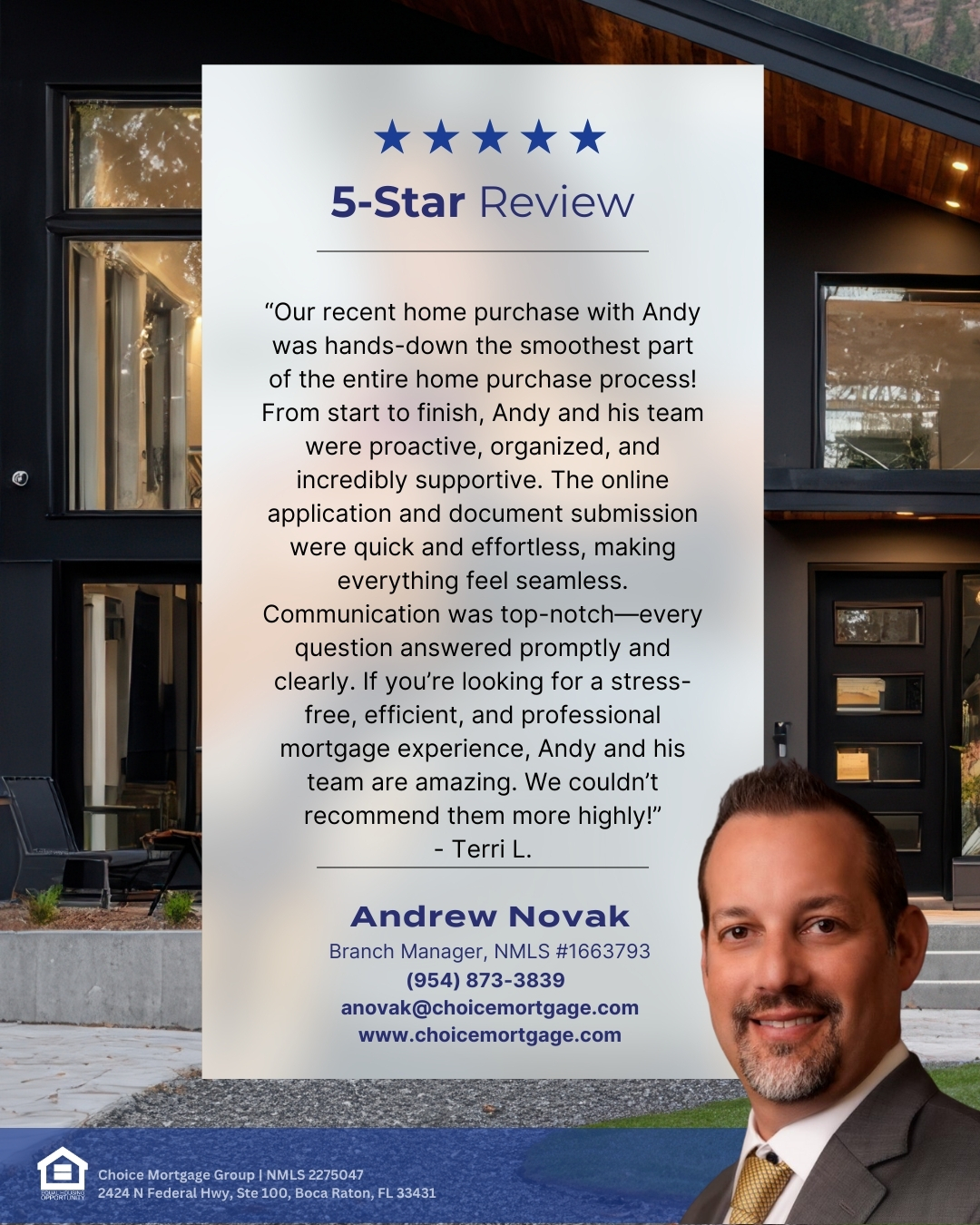 Andrew Review – Terri L