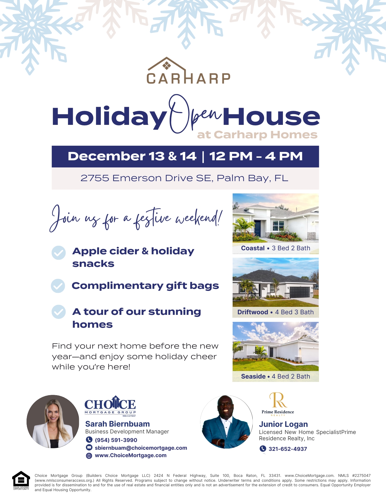 Carharp Holiday Open House