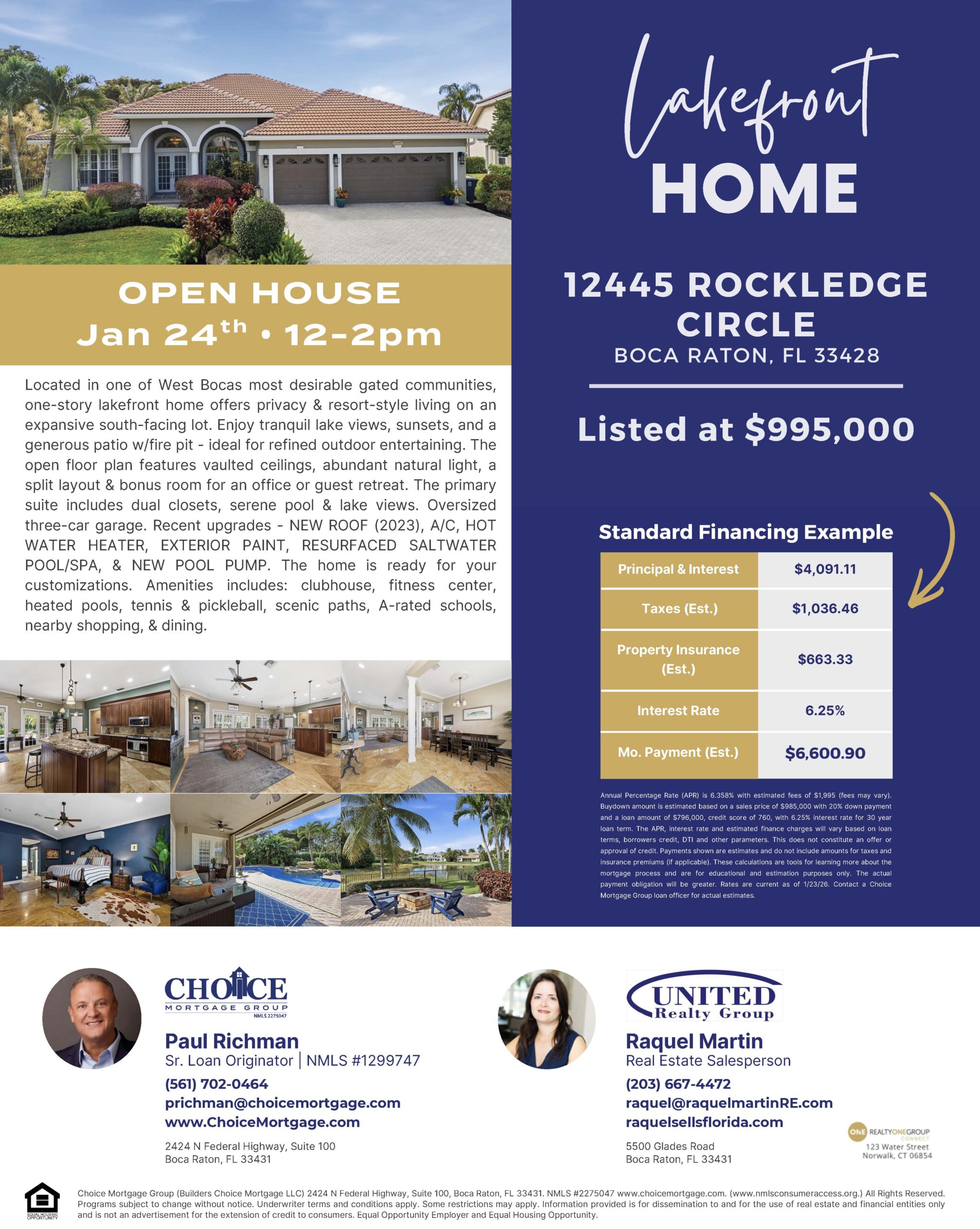 Open House Flyer