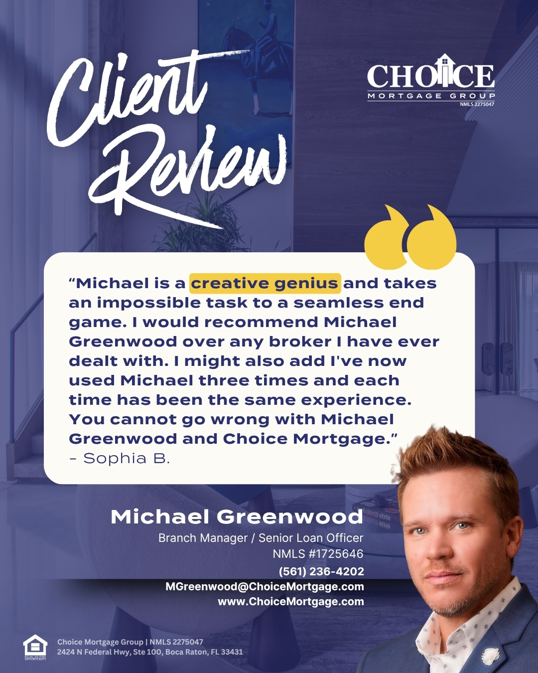 Michael Review Sophia